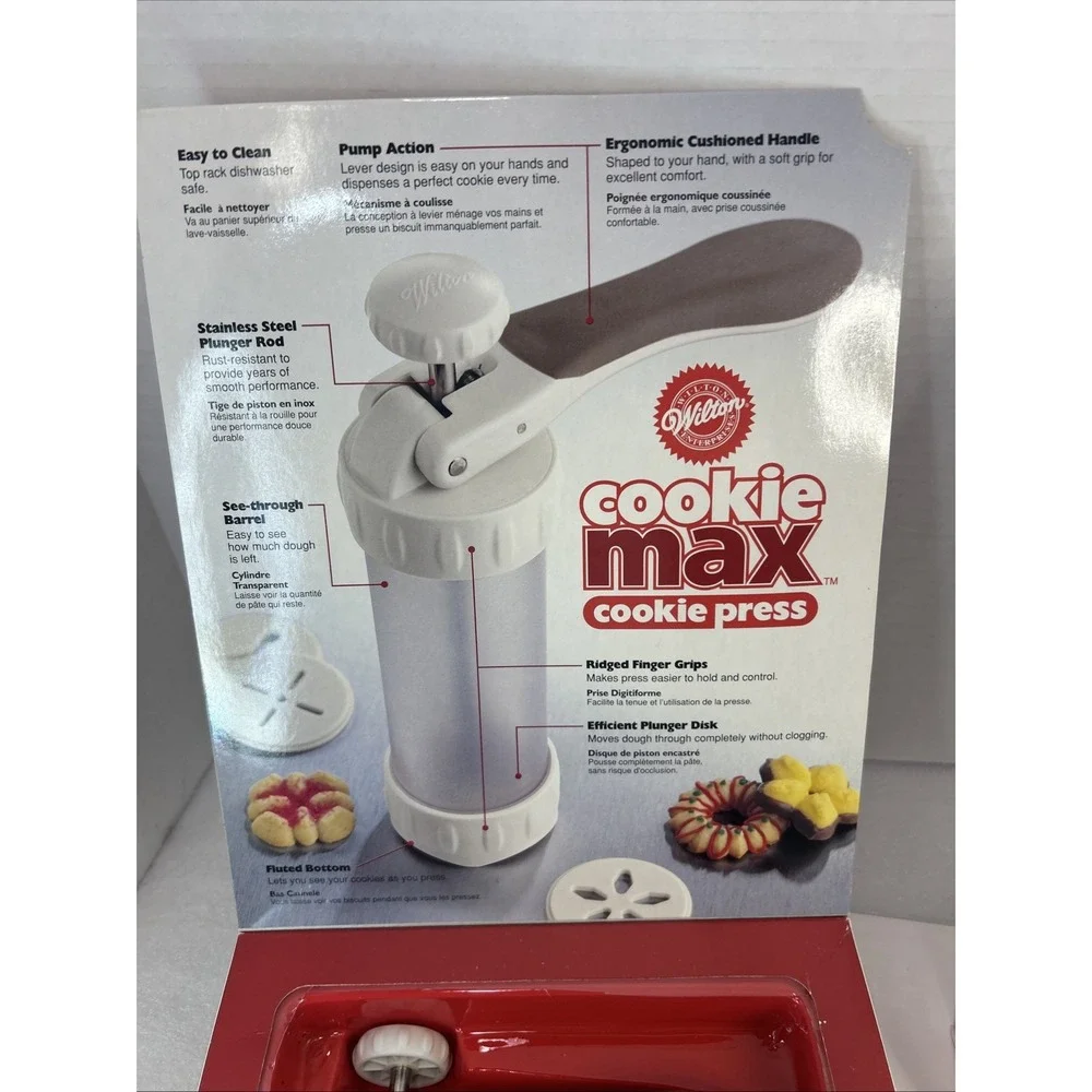 Wilton‎ Cookie Max Cookie Press And Dessert Decorator Plus Read